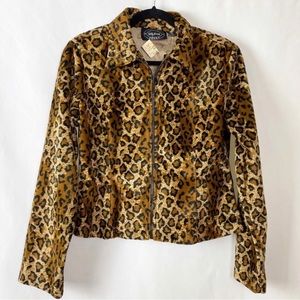Selene Sport Vintage *DEADSTOCK* Animal Print Jacket